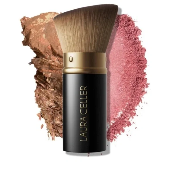 Laura Geller NEW Retractable Angled Kabuki Brush/Color Correcting Foundations(2) - Picture 7 of 9